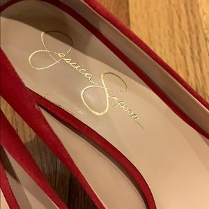 Jessica Simpson Red Heels